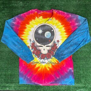 Vintage Y2K Grateful Dead Shirt Stealie Skull Logo Band Tee